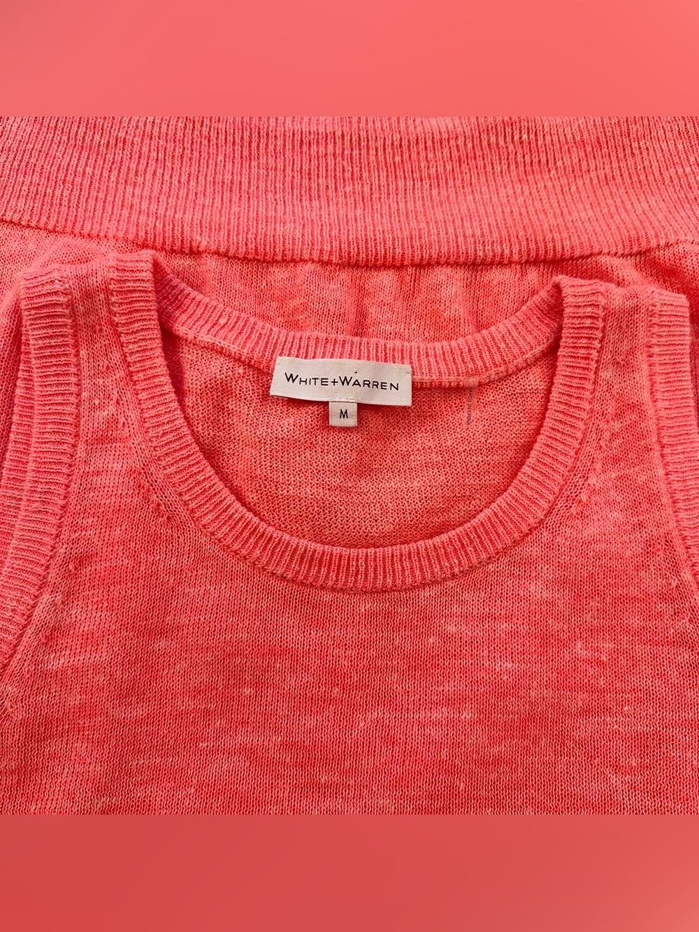 White + Warren knit sweater tank Size medium